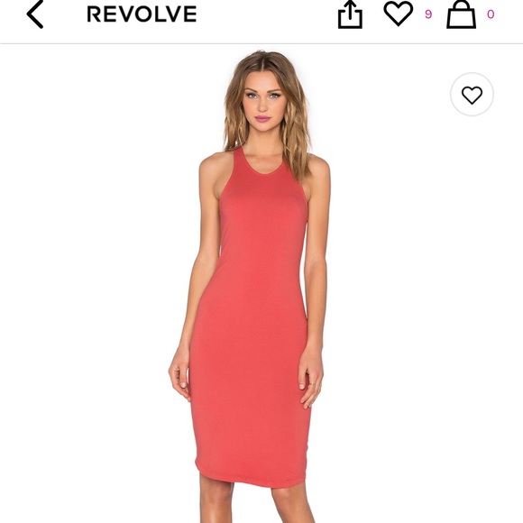 Monrow Dresses & Skirts - Monrow body con tank dress terracotta size XS